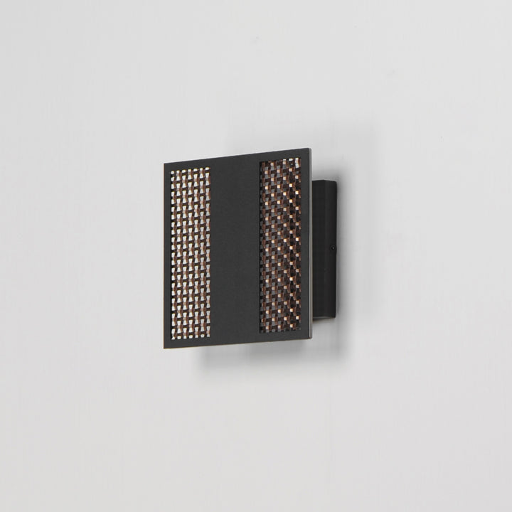 Interlace 6.5 LED Outdoor Wall Sconce by Studio M Lighting – lifestyle