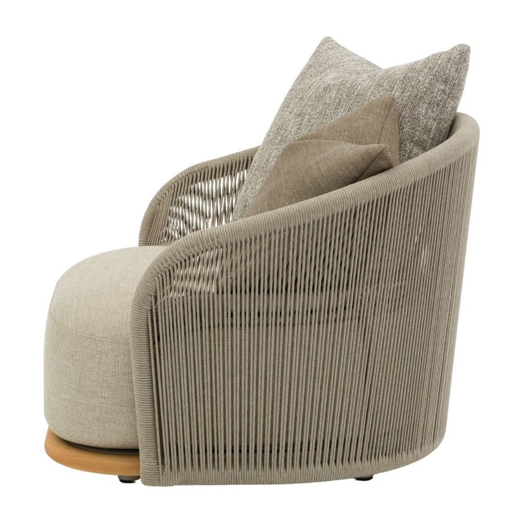 Wave Swivel Armchair by Whiteline Modern Living
