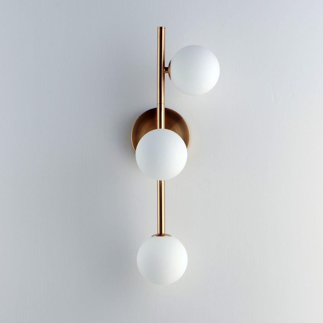 Contour 3-Light Wall Sconce by Studio M Lighting – lifestyle