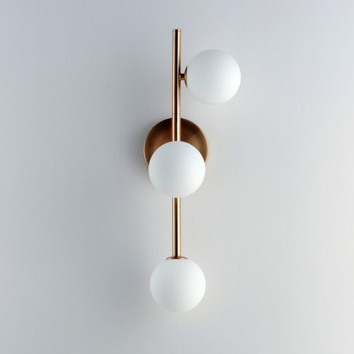 Contour 3-Light Wall Sconce by Studio M Lighting – lifestyle