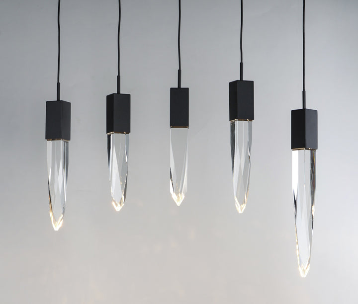 Quartz LED 6-Light Pendant by Studio M Lighting – lifestyle