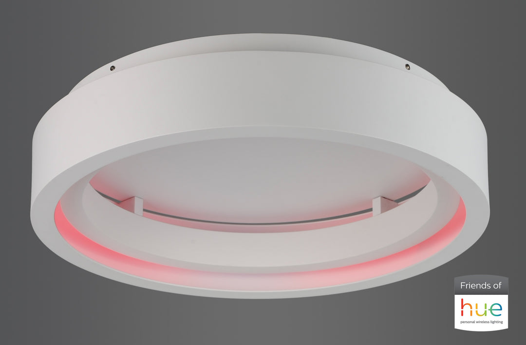 iCorona FoH i-Corona LED Flush Mount with Philips Hue by Studio M Lighting – lifestyle