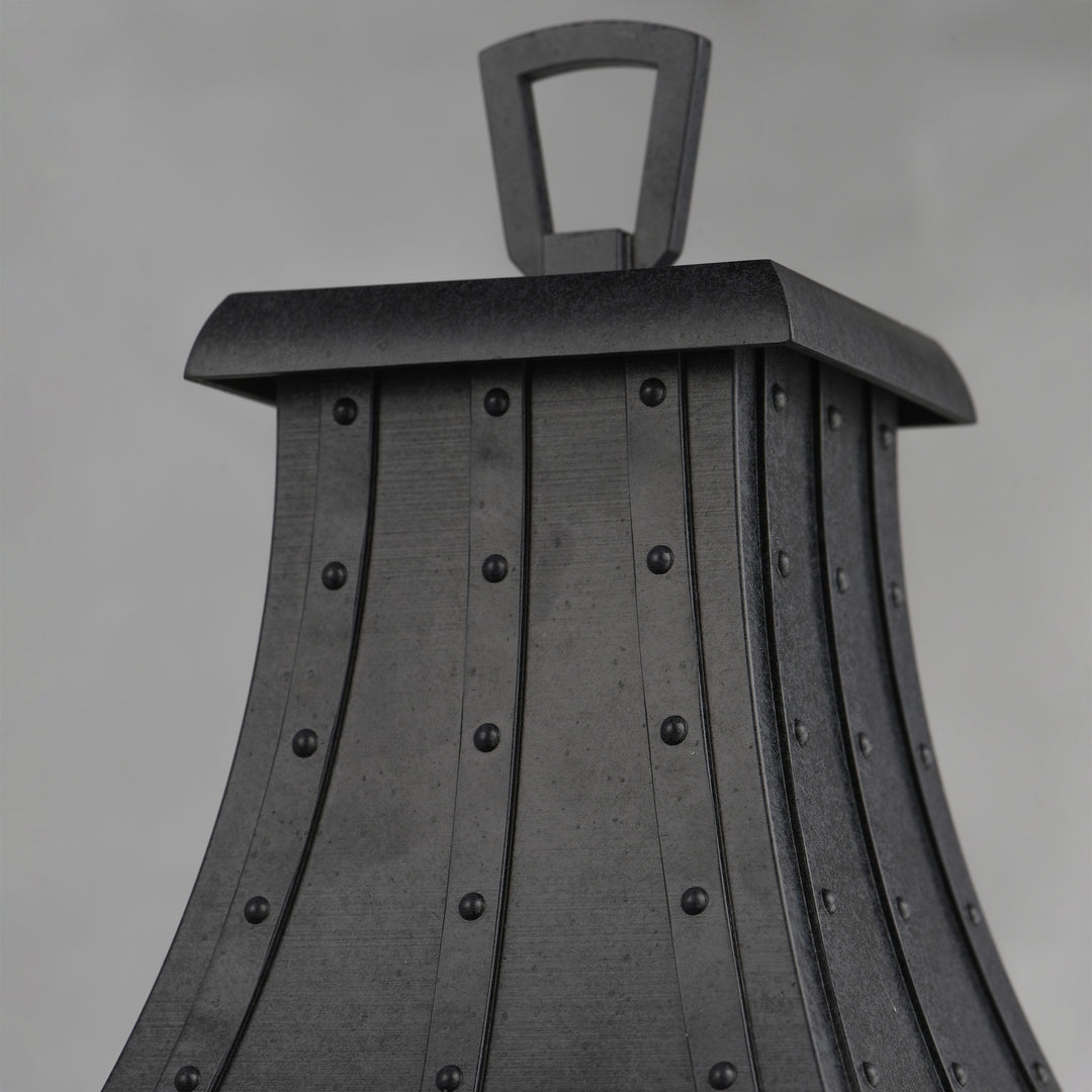 Bramwell VX 3-Light Outdoor Post by Studio M Lighting – lifestyle
