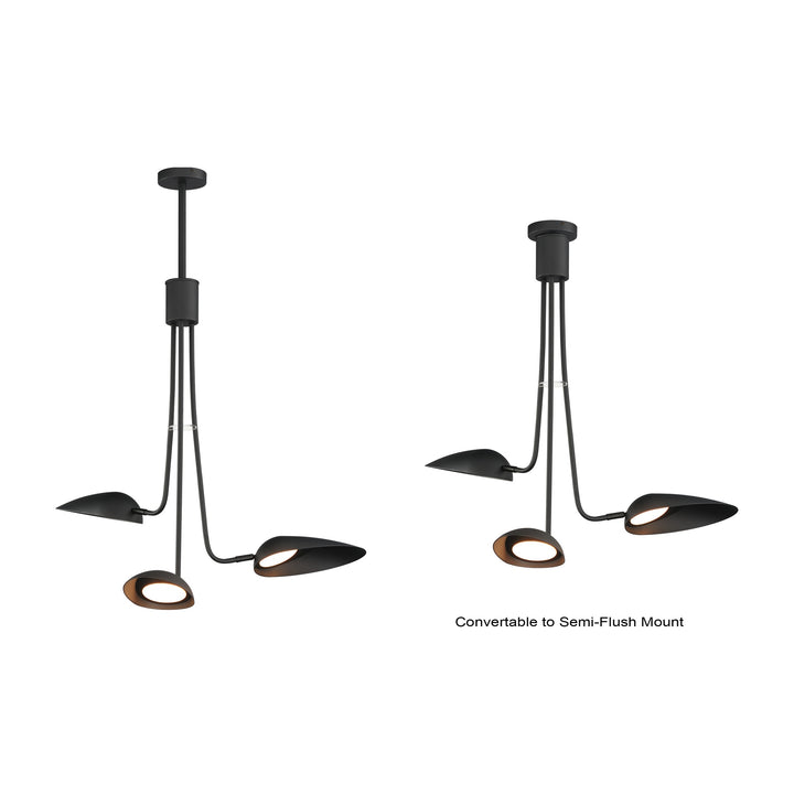 Marsh 3-Light LED Pendant by Studio M Lighting
