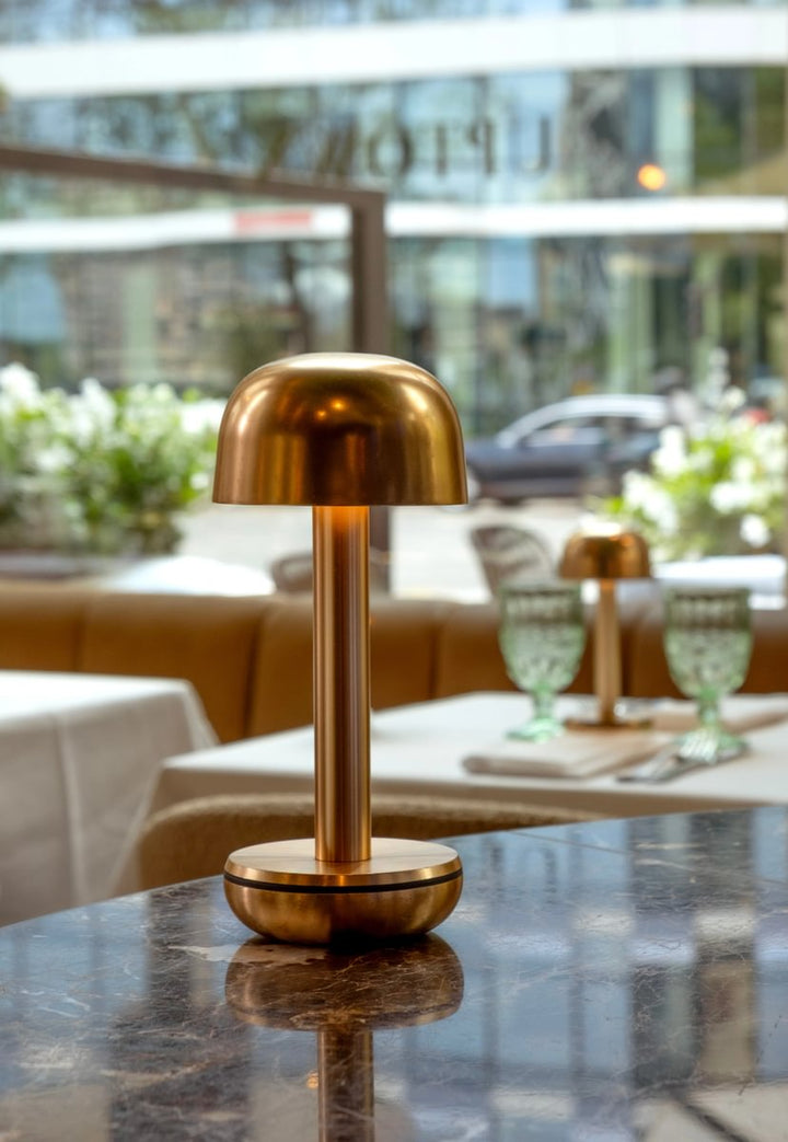 Humble Two Table Light lifestyle restaurant table
