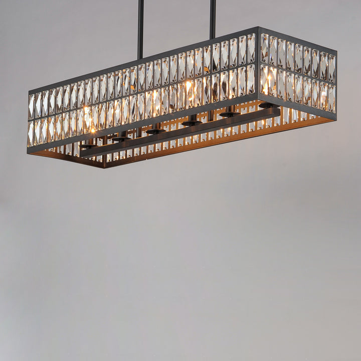 Madeline 10-Light Linear Pendant by Studio M Lighting – lifestyle