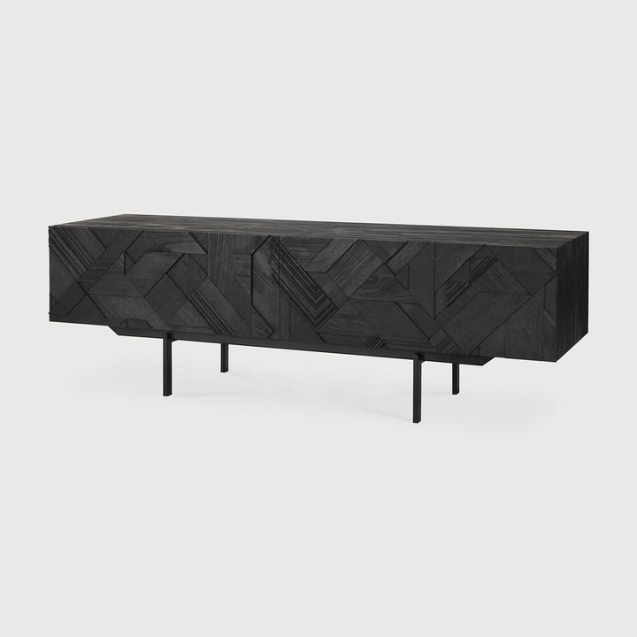 Graphic Media Console by Ethnicraft Media Cabs Ethnicraft