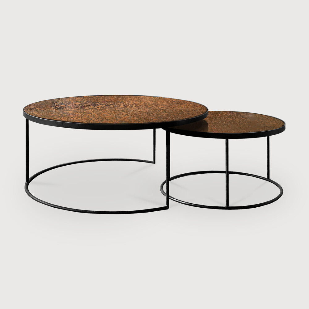 Nesting Coffee Table Set by Ethnicraft Coffee Tables Ethnicraft