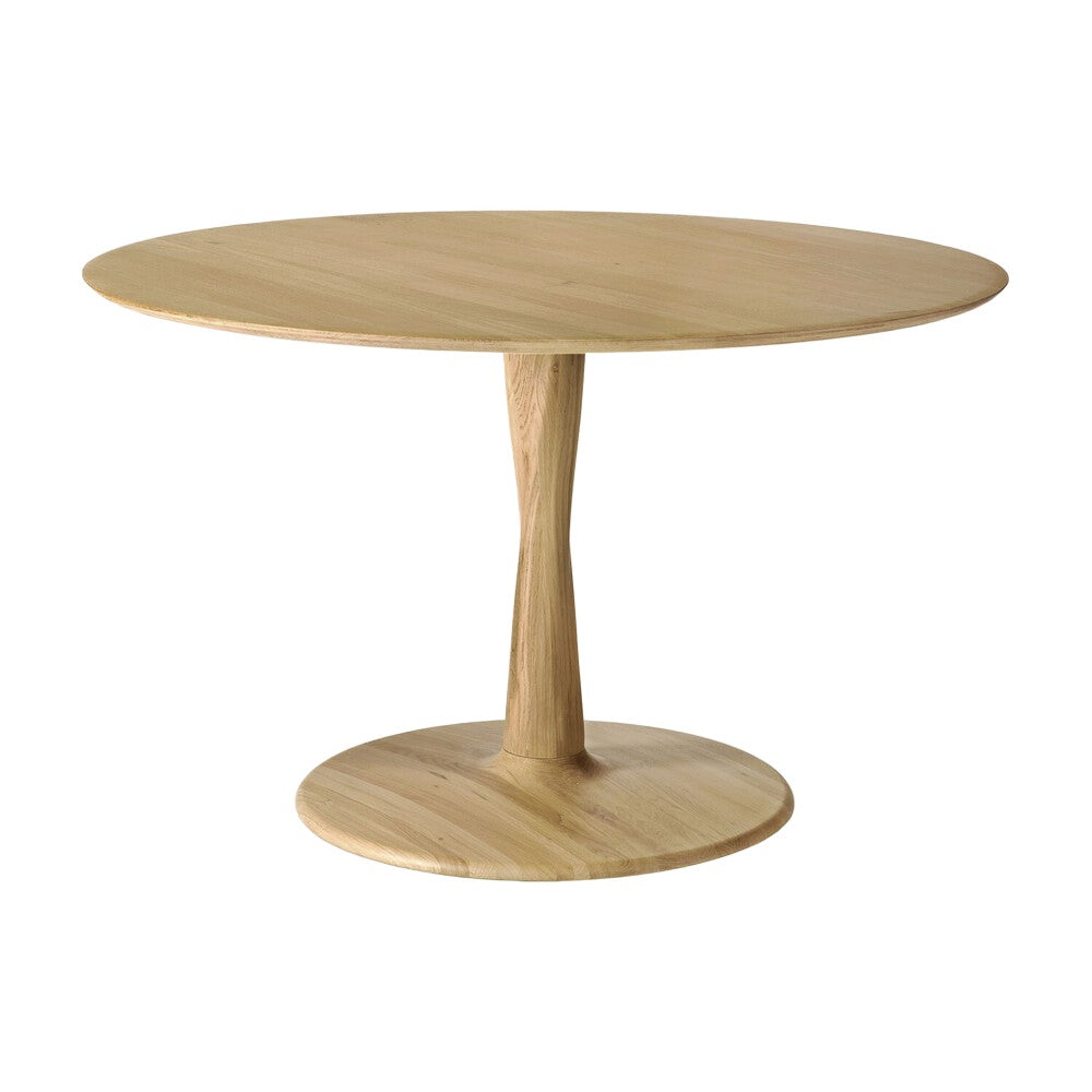 Torsion Round Dining Table by Ethnicraft Dining Table Ethnicraft