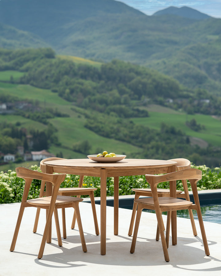 Bok Outdoor Dining Chair by Ethnicraft Outdoor Dining Table Ethnicraft