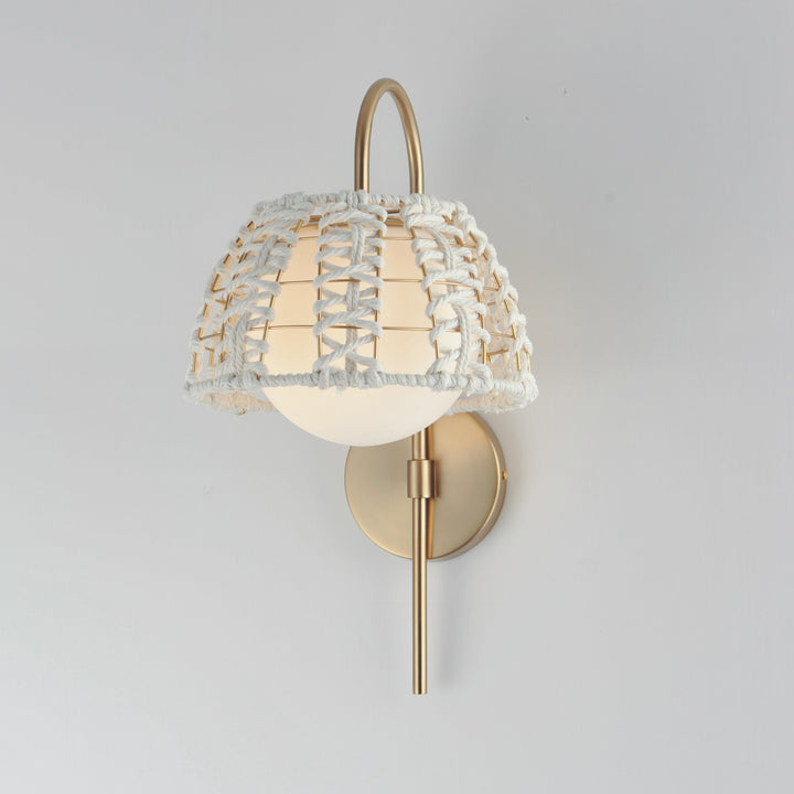 Macrame 1-Light Wall Sconce by Studio M Lighting – lifestyle