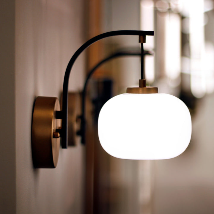 Soji LED Wall Sconce 255062 by Studio M Lighting – lifestyle
