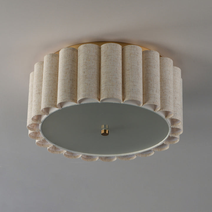 Penelope 2-Light Flush mount by Studio M Lighting – lifestyle