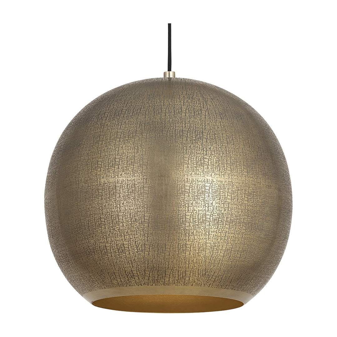 Aurelia 1-Light by Studio M Lighting in Weathered Brass