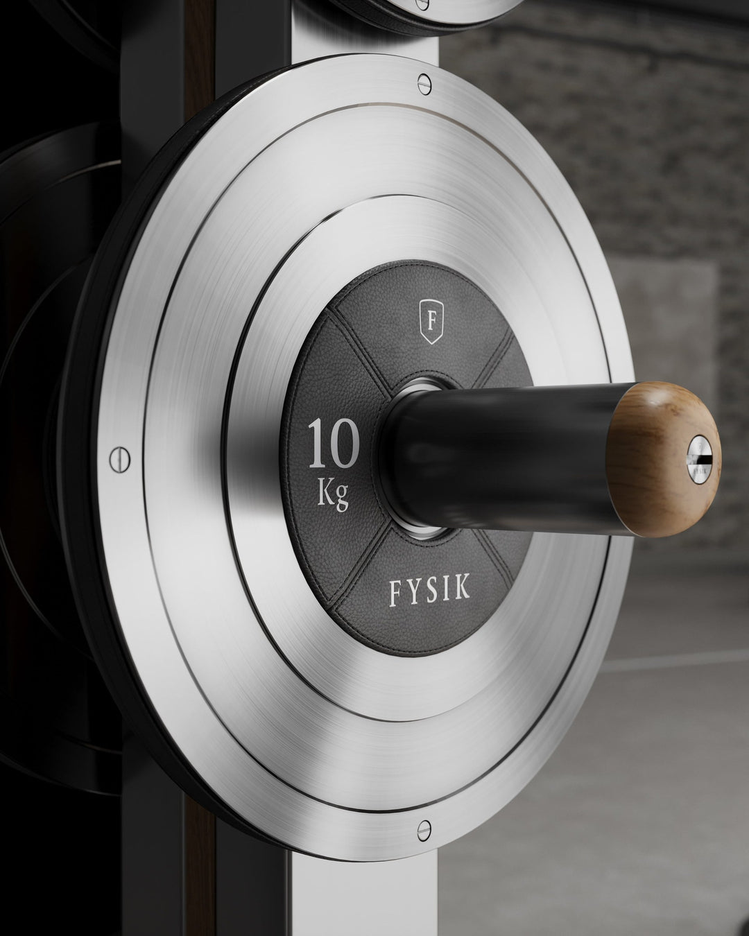 KLOM™ Weight Plate Set with Tower by FYSIK — lifestyle