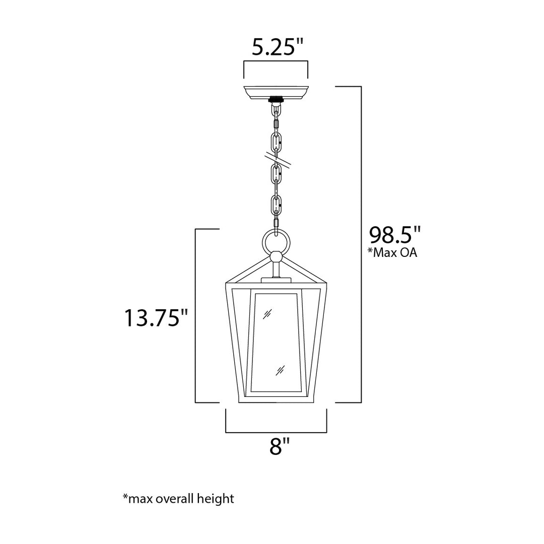 Artisan Pendant by Studio M Lighting – line drawing