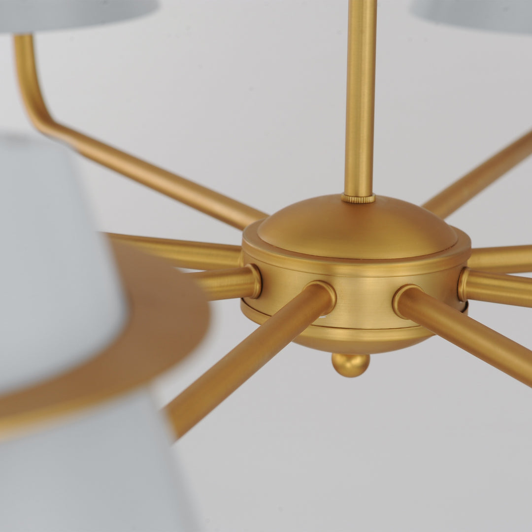 Lucas 8-Light Chandelier by Studio M Lighting – lifestyle