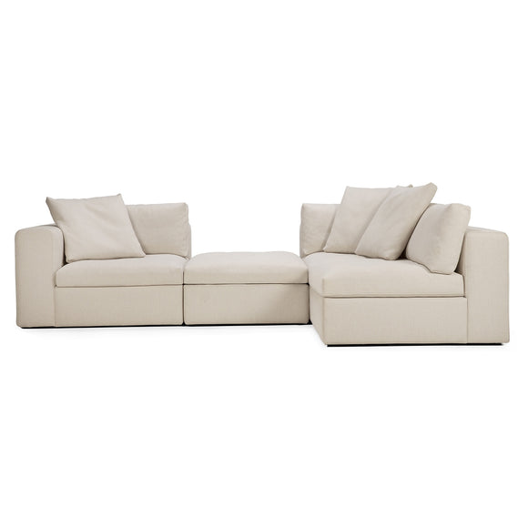 Mellow 4-Piece Open Back Sectional by Ethnicraft Sectionals Ethnicraft