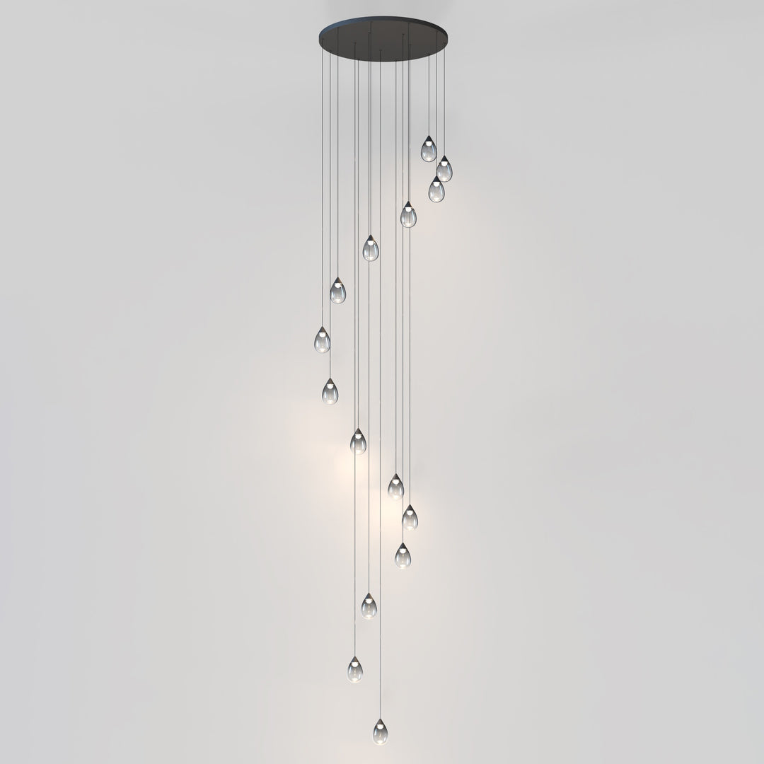 Dewdrop 15-Light LED Pendant by Studio M Lighting – lifestyle