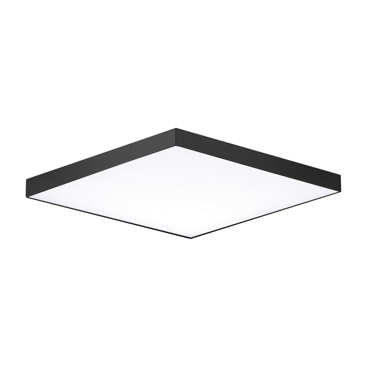 Trim 8.5" SQ LED Flush Mount 3000K by Studio M Lighting in Black