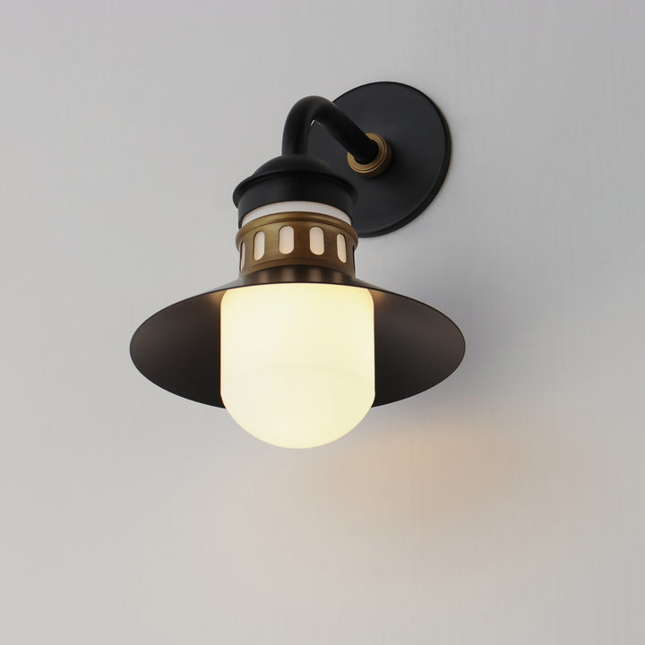 Admiralty 1-Light Outdoor Wall Sconce 365122 by Studio M Lighting – lifestyle