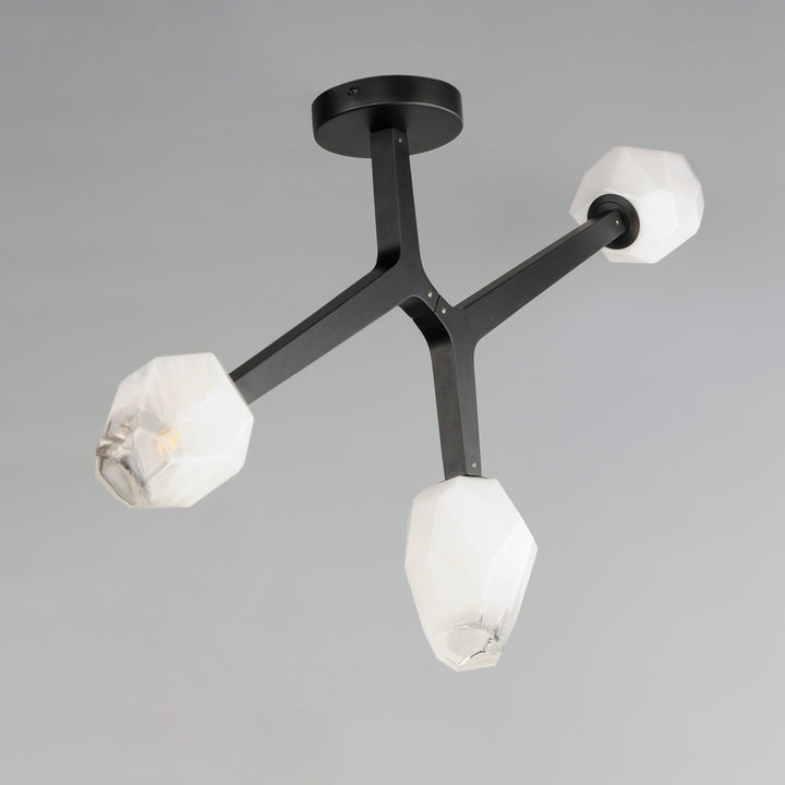 Blossom 3-Light Flush Mount by Studio M Lighting – lifestyle
