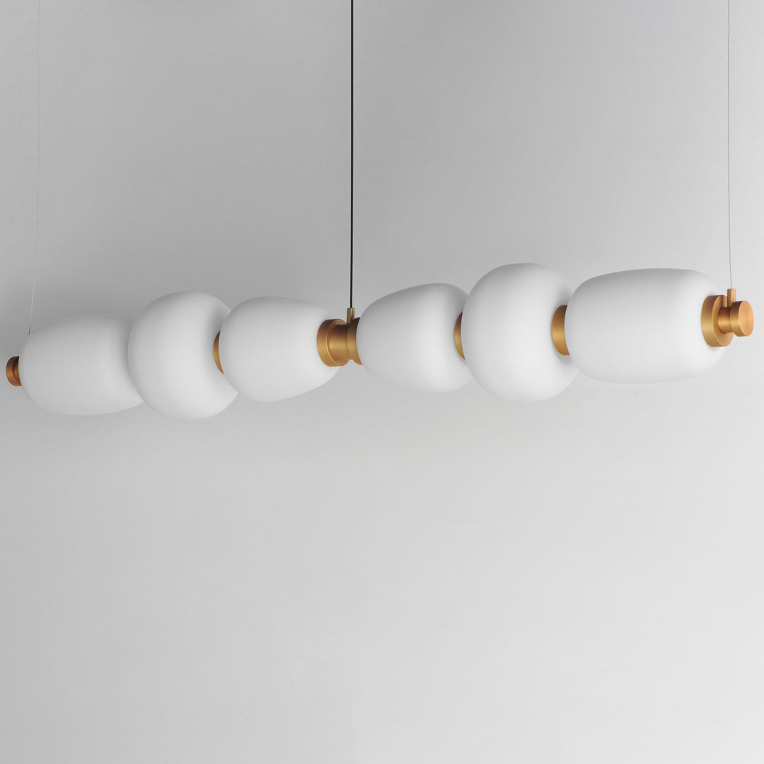 Soji 60 LED Linear Pendant by Studio M Lighting – lifestyle