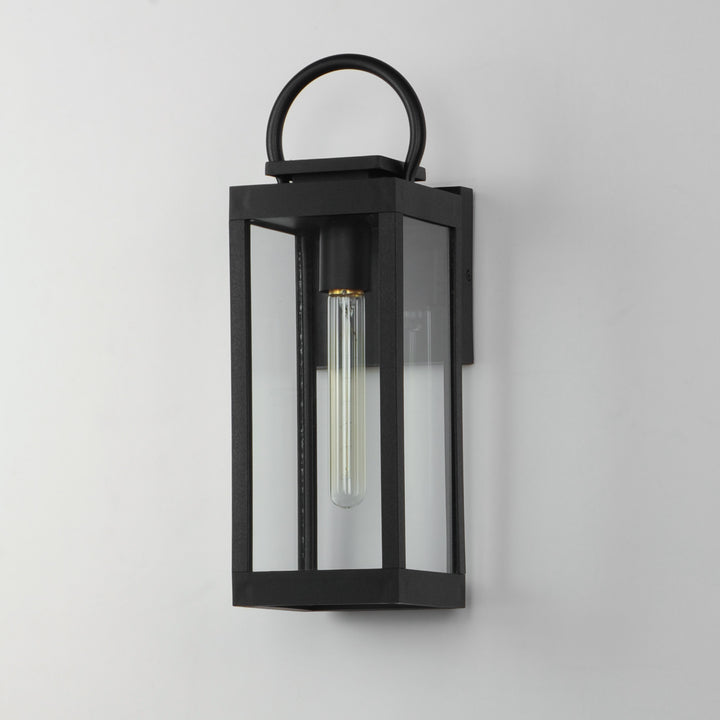 Nassau Vivex Nassau VX 1-Light Medium Outdoor Wall Lantern by Studio M Lighting – lifestyle