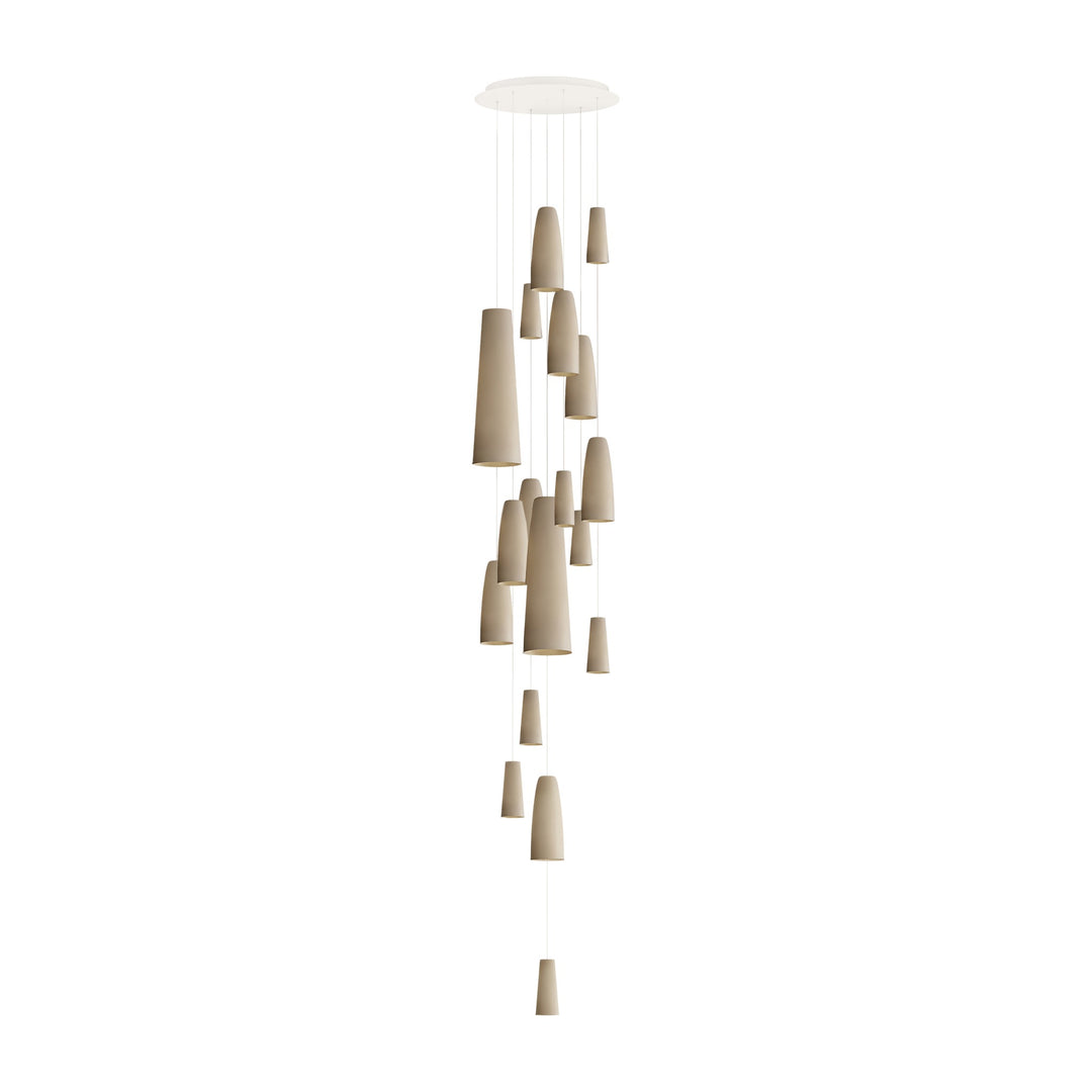 Stream 18-Light LED Chain Pendant by Studio M Lighting