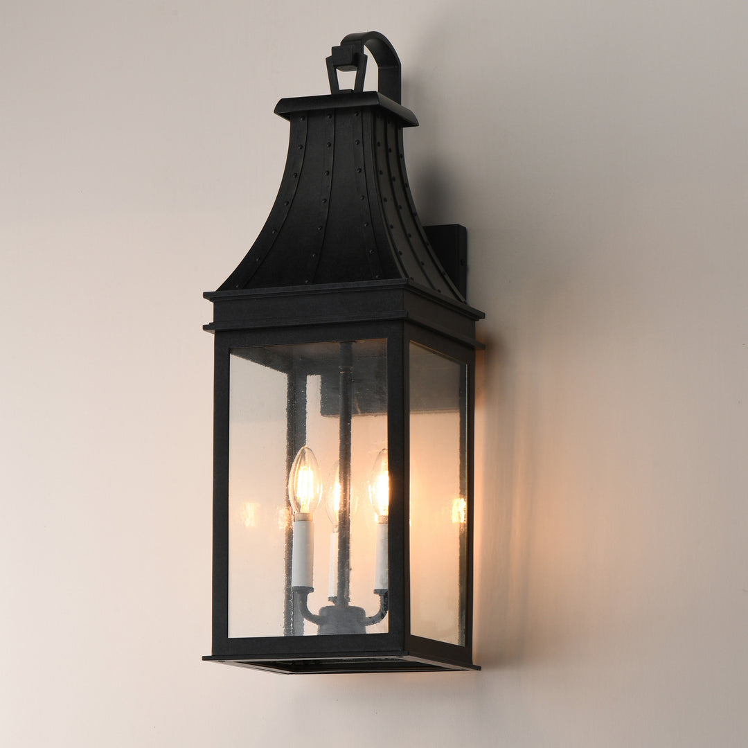 Bramwell VX 3-Light Outdoor Wall Sconce by Studio M Lighting – lifestyle