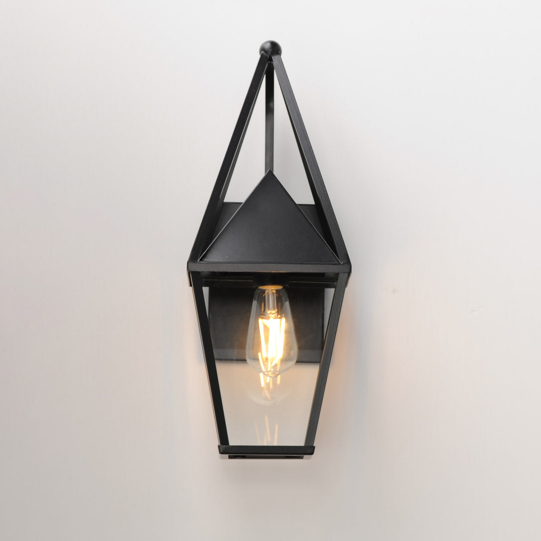 Bavaria 1-Light Small Outdoor Wall Sconce by Studio M Lighting – lifestyle