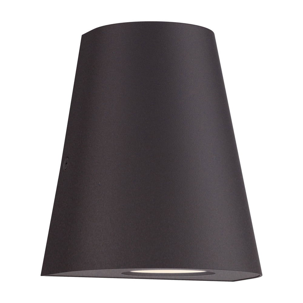 Taper Mini LED Outdoor Wall Sconce by Studio M Lighting in Architectural Bronze