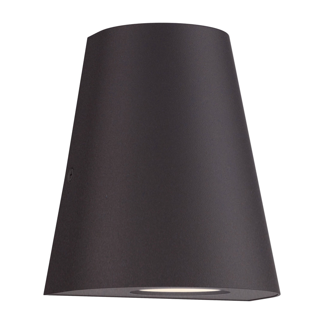 Taper Mini LED Outdoor Wall Sconce by Studio M Lighting in Architectural Bronze