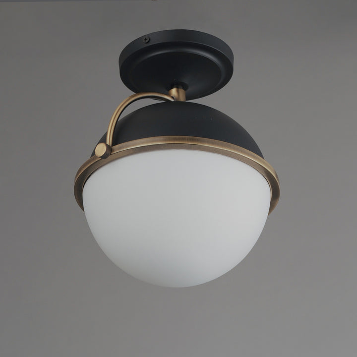 Duke 1-Light Semi Flush Mount by Studio M Lighting – lifestyle