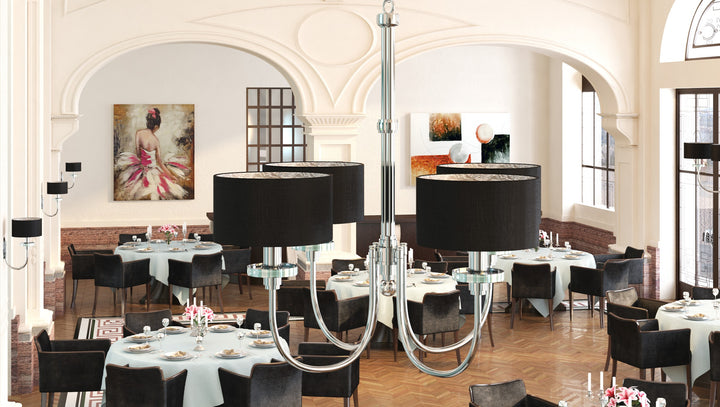 Manhattan 4-Light Chandelier by Studio M Lighting – lifestyle