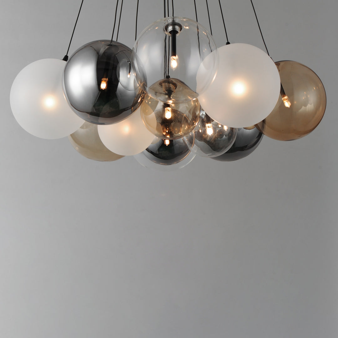 Burst 12-Light LED Pendant by Studio M Lighting – lifestyle