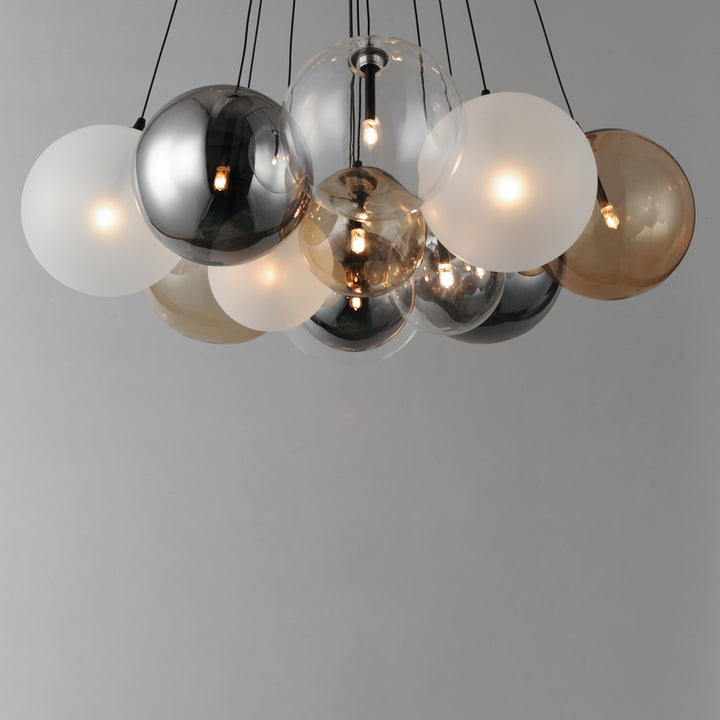 Burst 12-Light LED Pendant by Studio M Lighting – lifestyle