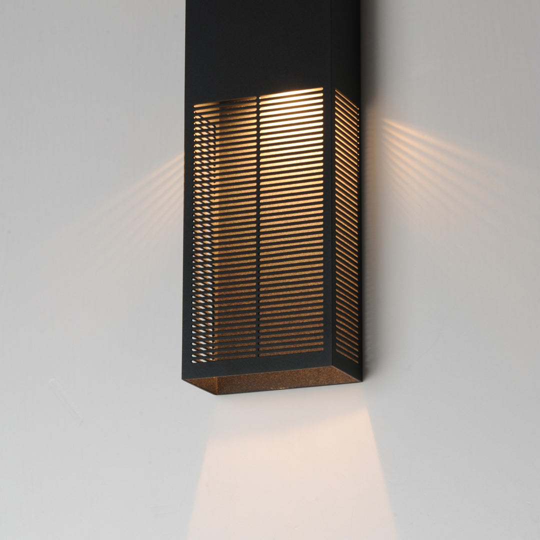 Grate 30 LED Outdoor Wall Sconce by Studio M Lighting – lifestyle