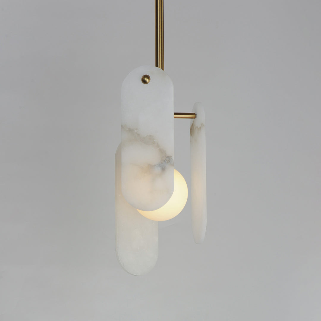 Megalith - Glass Megalith Cord Hung Pendant by Studio M Lighting – lifestyle