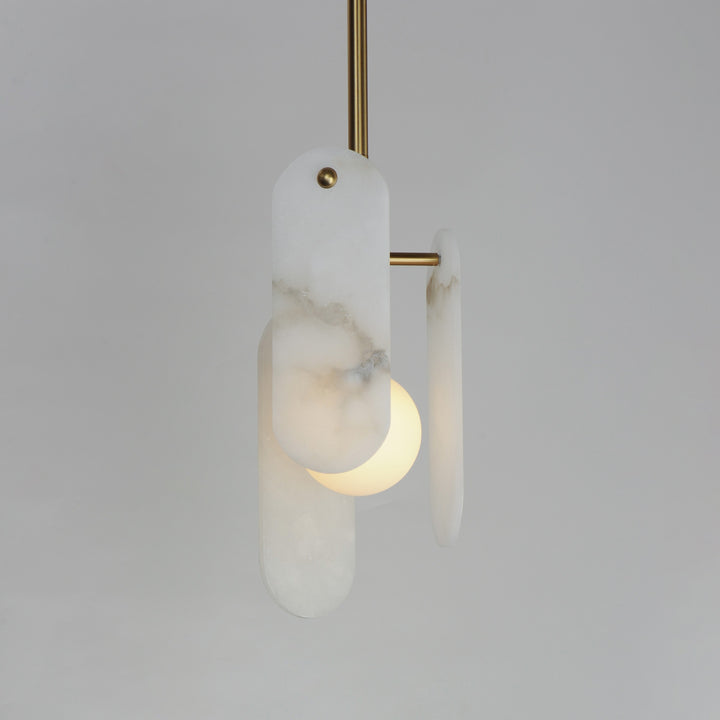 Megalith - Glass Megalith Cord Hung Pendant by Studio M Lighting – lifestyle