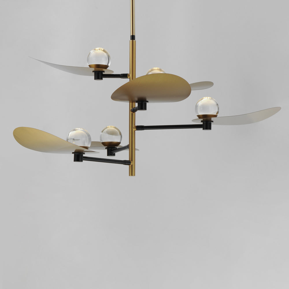 Pearl 6-Light LED Chandelier by Studio M Lighting – lifestyle