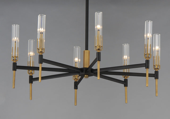 Flambeau 8-Light Chandelier by Studio M Lighting – lifestyle