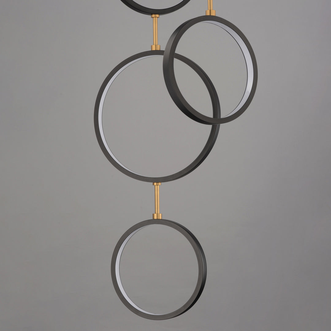 Hoopla 6-Light LED Pendant 254325 by Studio M Lighting – lifestyle