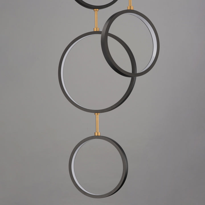 Hoopla 6-Light LED Pendant 254325 by Studio M Lighting – lifestyle