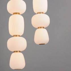 Soji 5-Light Chandelier by Studio M Lighting – lifestyle
