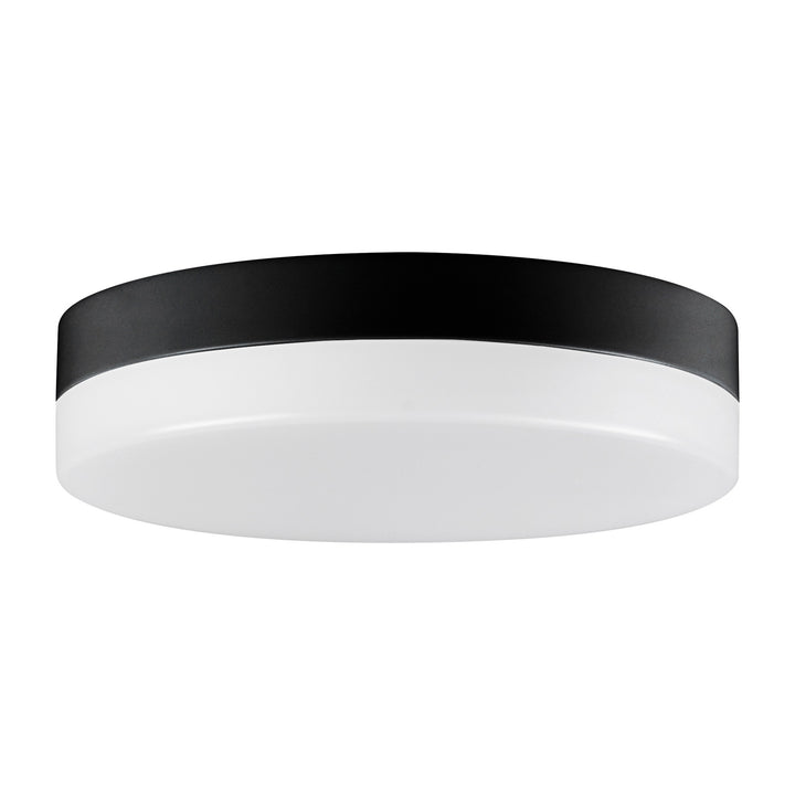 Tuner 7" RD LED Flush Mount Bluetooth by Studio M Lighting in Black