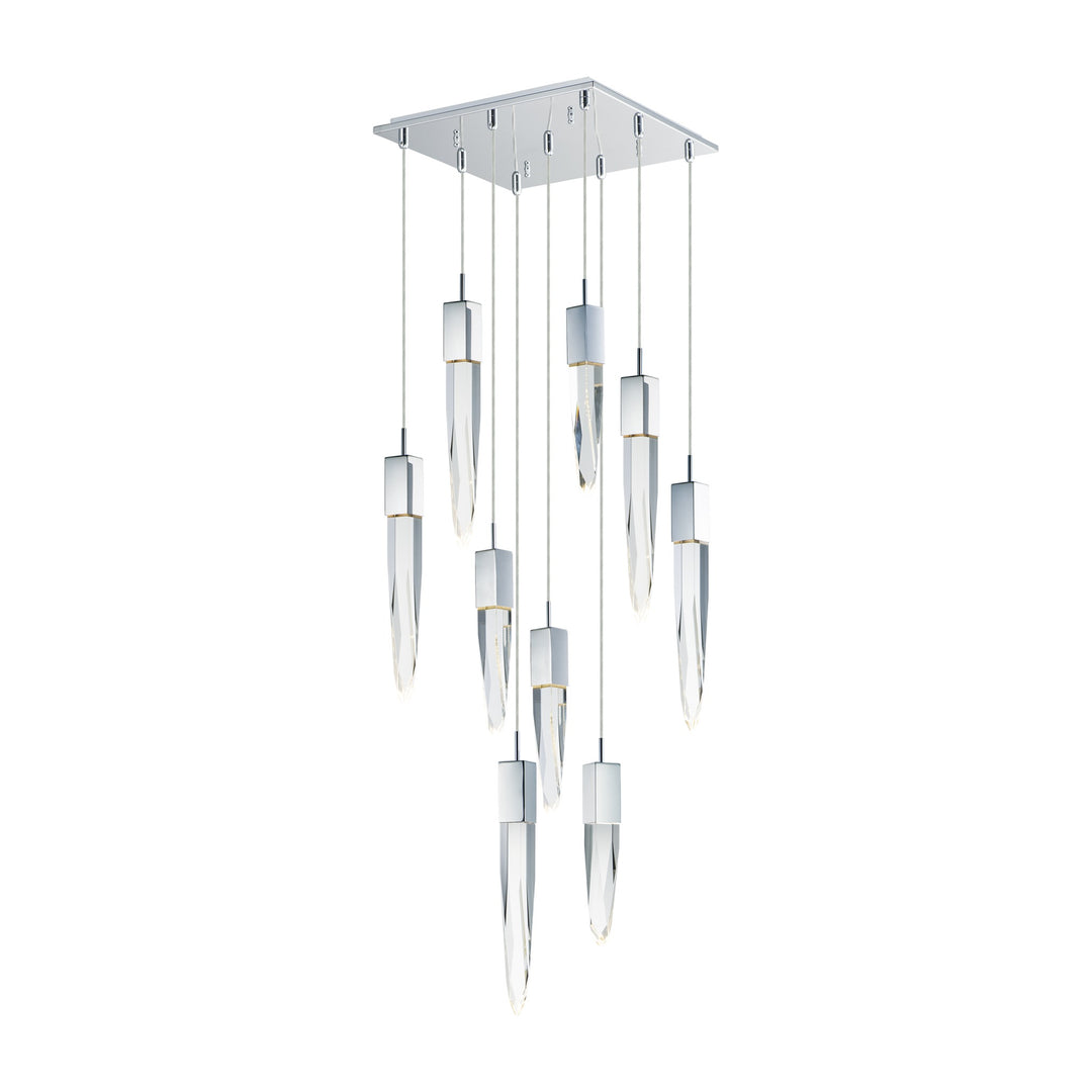 Quartz LED 9-Light Pendant by Studio M Lighting