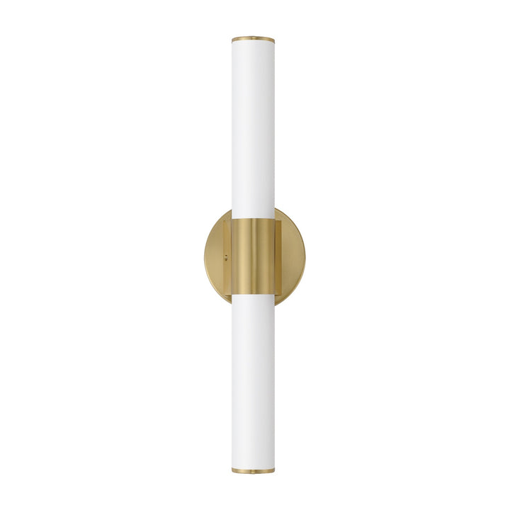 Tubo 24" LED Bath Vanity by Studio M Lighting in Natural Aged Brass