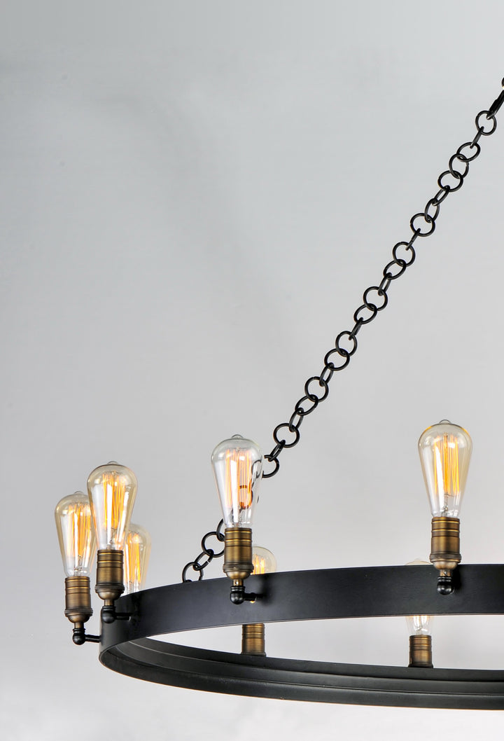 Solaris 14-Light Chandelier by Studio M Lighting – lifestyle