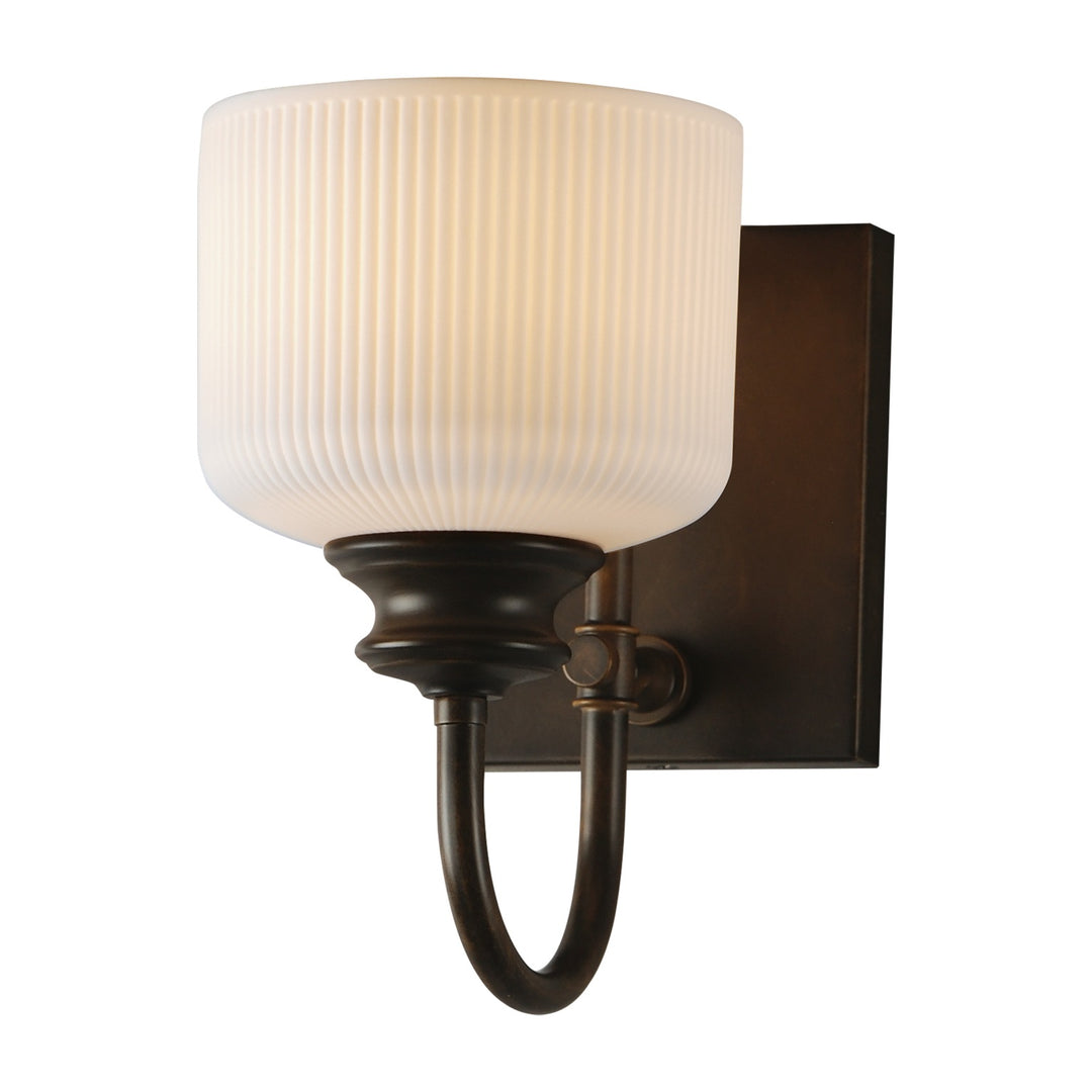 Bisque 1-Light Wall Sconce by Studio M Lighting in Oil Rubbed Bronze
